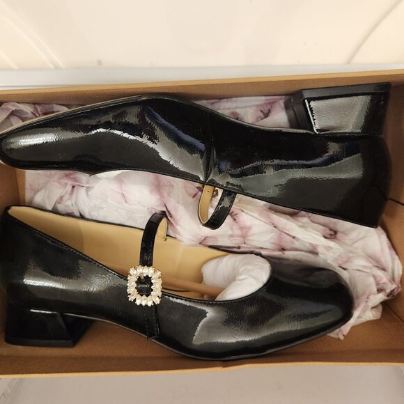 Jessica Simpson Black Treen Mary Jane Pumps. NIB. Size 7.5 - Picture 10 of 12